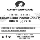 Strawberry Pound Cake Type Body Oil Roll-On 1/3 oz (Pack of 5) by Cathy Burgess Shop