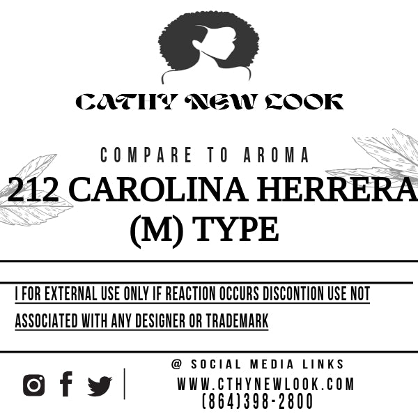 212 CAROLINA HERRERA (M) TYPE