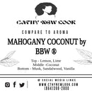 Mahogany Coconut Inspired Fragrance By Bath And Body Works