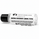 Aruba Coconut (BBW) Type 1/3 oz body oil by Cathy’s New Look in a clear bottle with a black cap