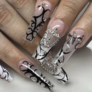 24-piece French Fake Nails+1 Piece of Nail Glue +1 Nail File by Kathy,s new look Wholesale Boby Oil and more